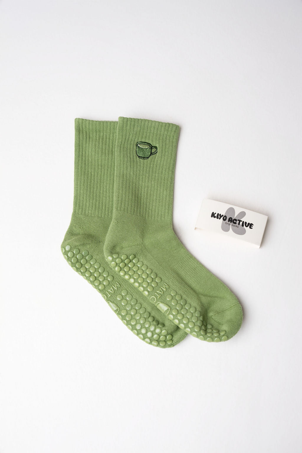 Matcha Grip Sock